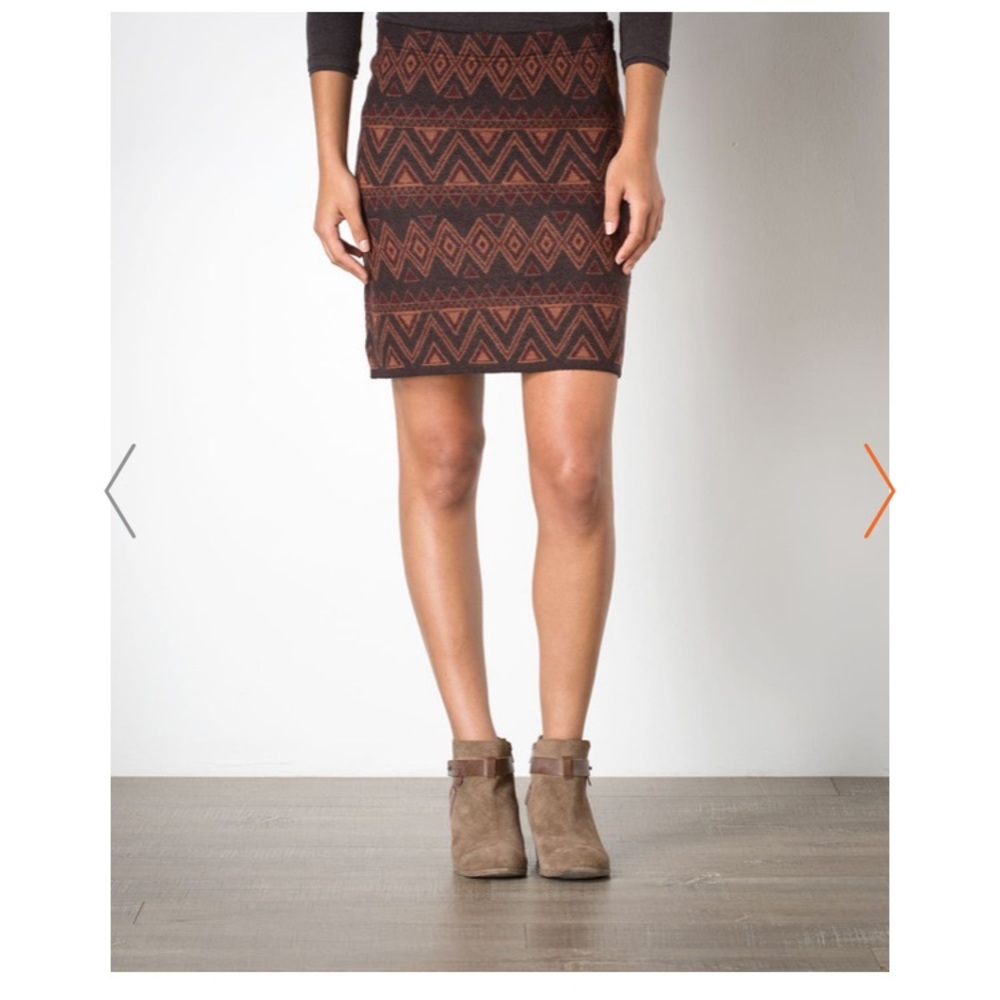 Toad and Co merino boiled wool sweater skirt